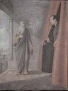 Ivan Grohar Srecanje zupnika Erzena z Abrahamom china oil painting artist